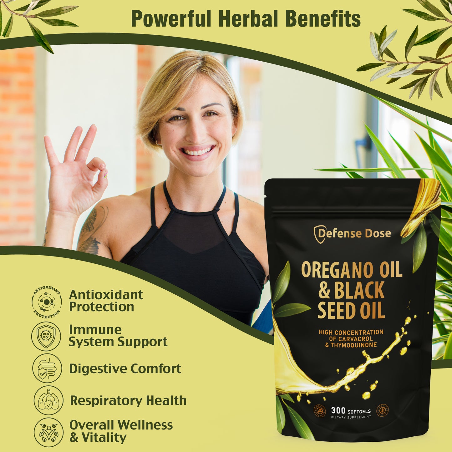 Oil of Oregano & Black Seed Oil