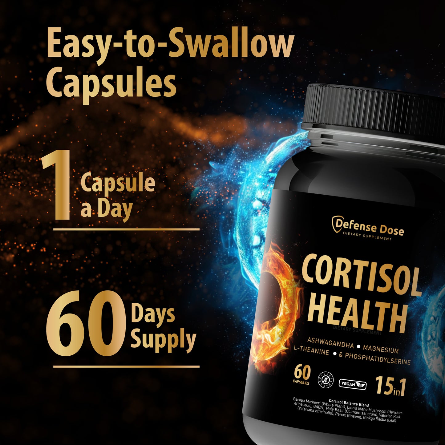 Cortisol Supplement for Women & Men