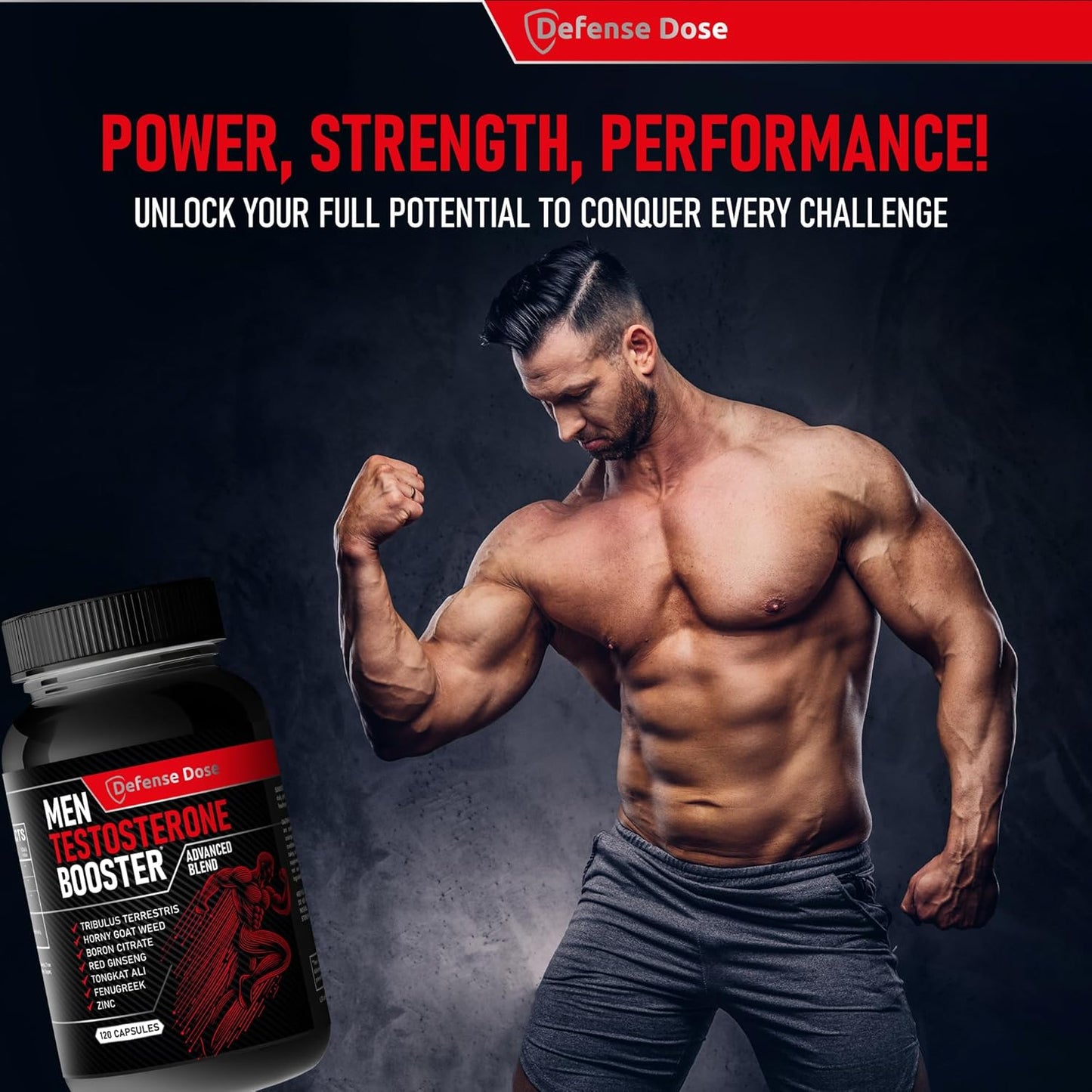 Testosterone Libido Booster Supplement for Men