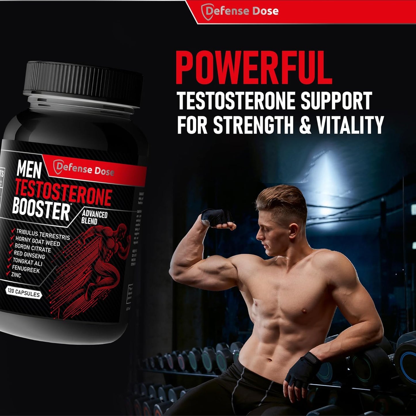 Testosterone Libido Booster Supplement for Men
