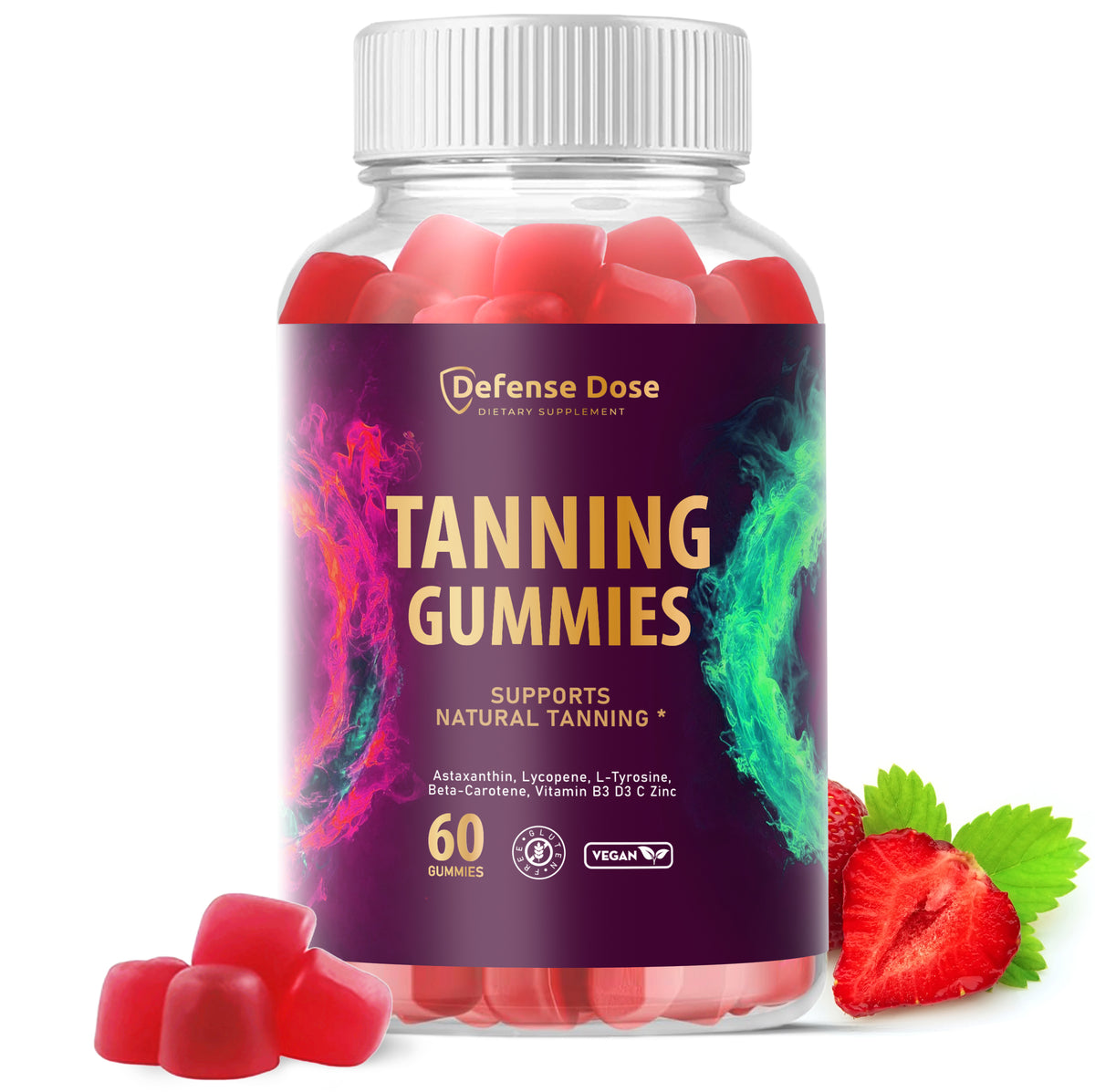 Defense Dose Tanning Gummies