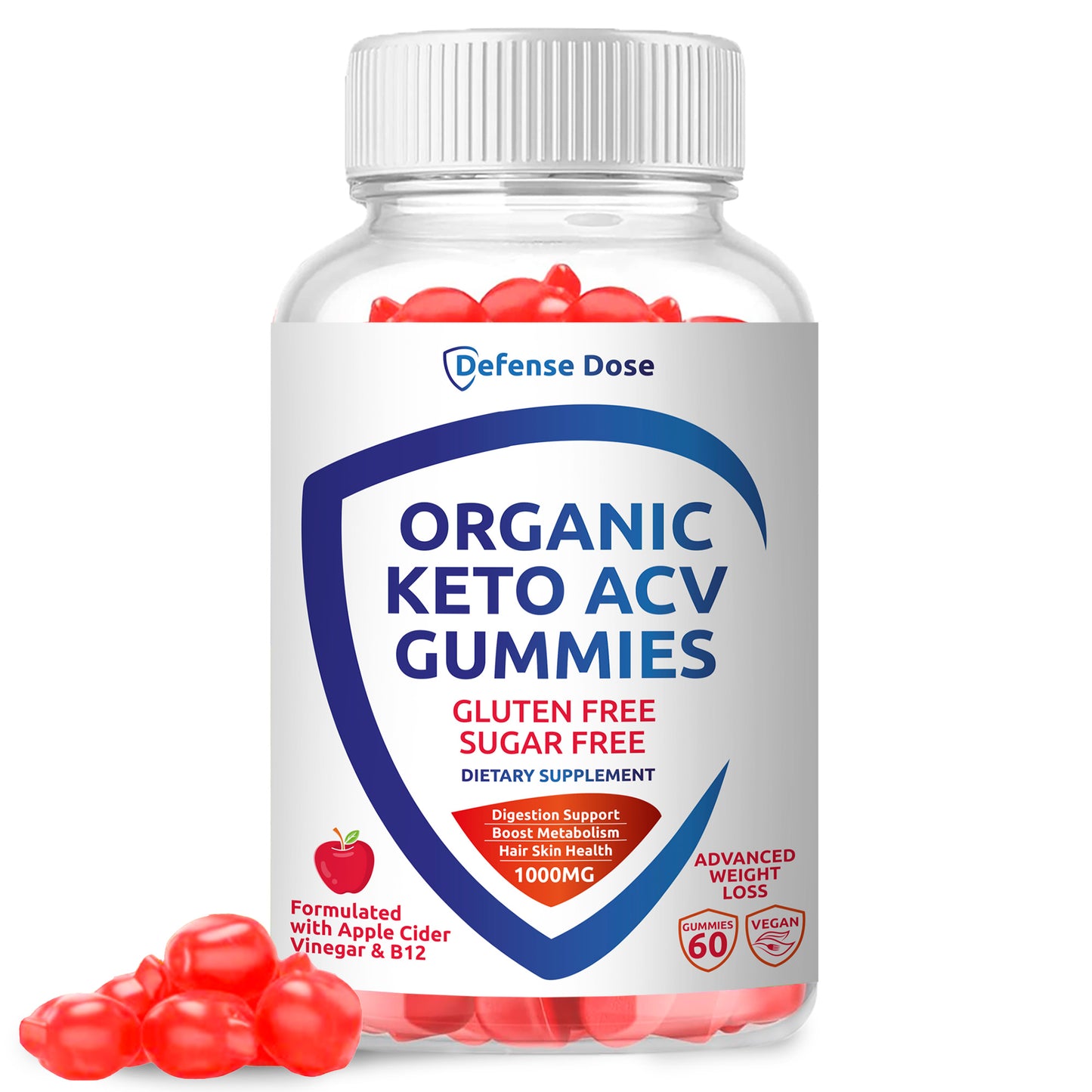 Defense Dose Organic Keto ACV Gummies