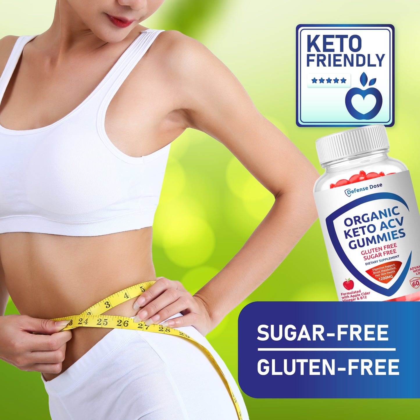 Defense Dose Organic Keto ACV Gummies