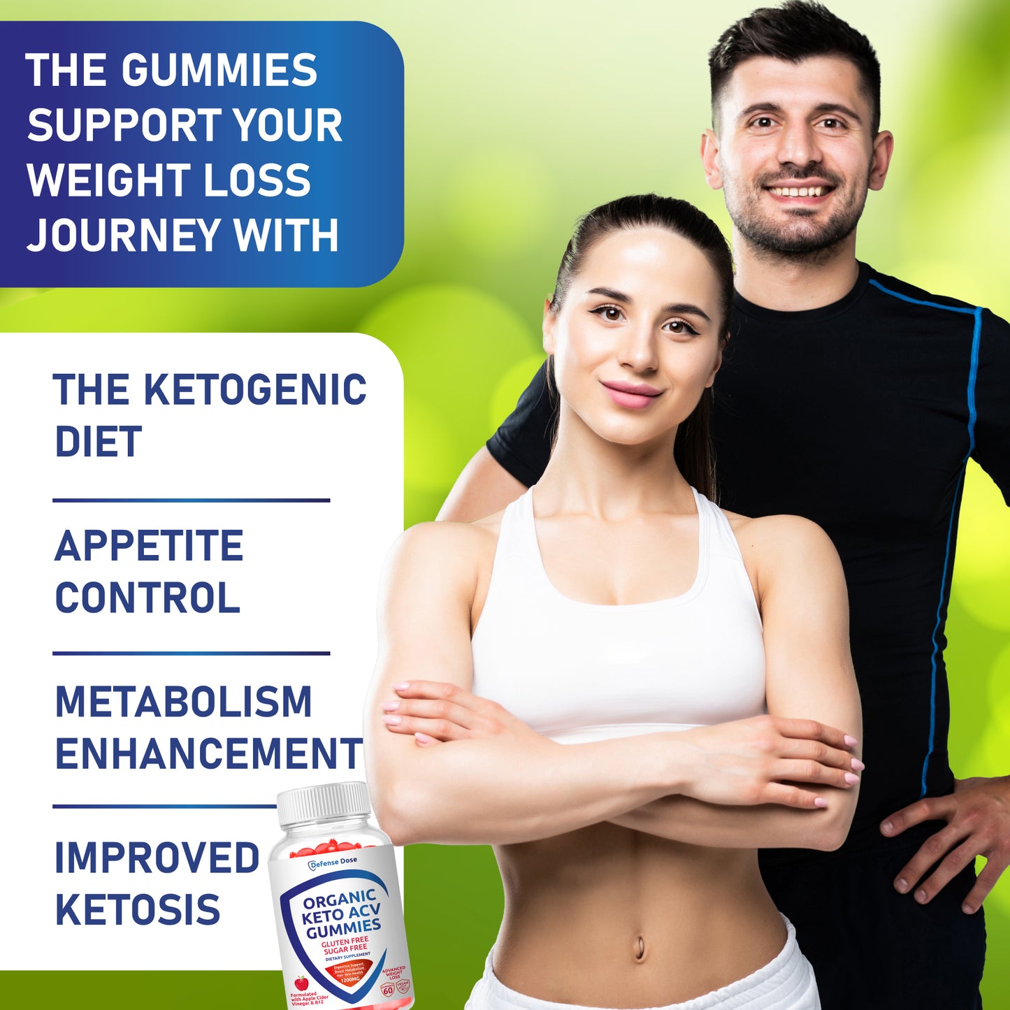 Defense Dose Organic Keto ACV Gummies