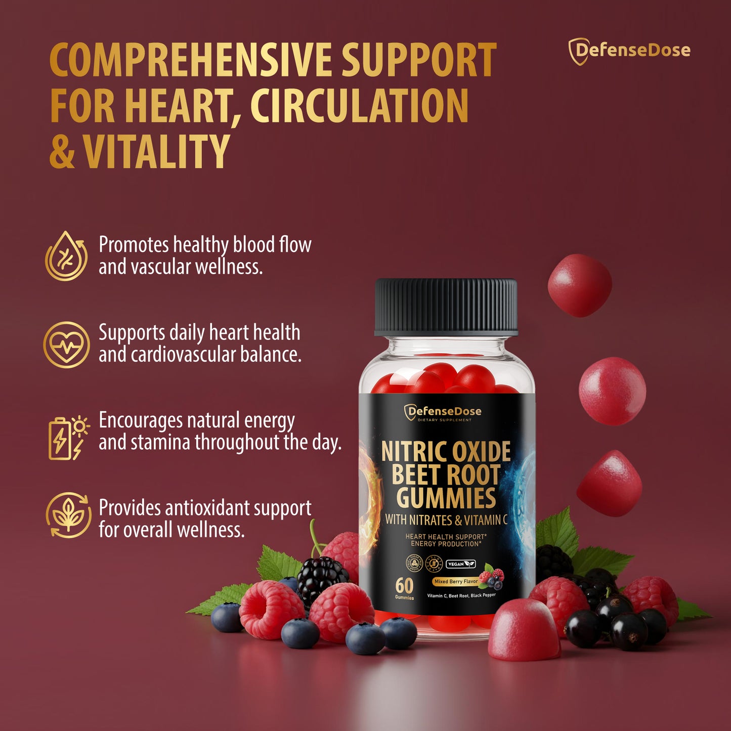 Defense Dose Beet Root Gummies