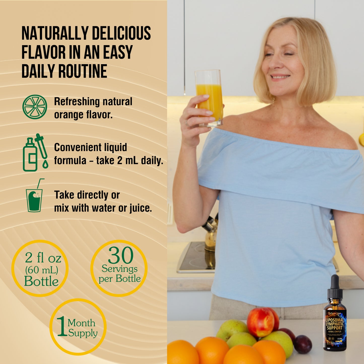 Defense Dose Liposomal Lymphatic Drainage Drops